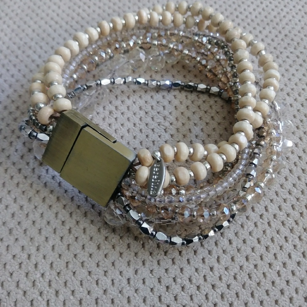 Anthropologie bead bracelet